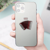 Afbeelding cordion cartoon sticker (Telefoon)