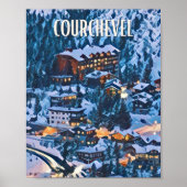 Afbeelding Courchevel skigebied Poster (Voorkant)