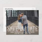 Afbeelding De datum opslaan Briefkaart, horizontaa Briefkaart (Voorkant / Achterkant)