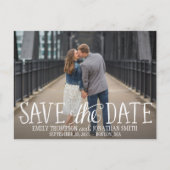 Afbeelding De datum opslaan Briefkaart, horizontaa Briefkaart (Voorkant)