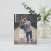 Afbeelding De datum opslaan Briefkaart, verticaal Briefkaart (Staand voorkant)