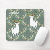 Afbeelding Deer op Hunter Green Muismat (Met muis)