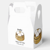 Afbeelding dim sum cartoon bedankdoosjes (Geopend)