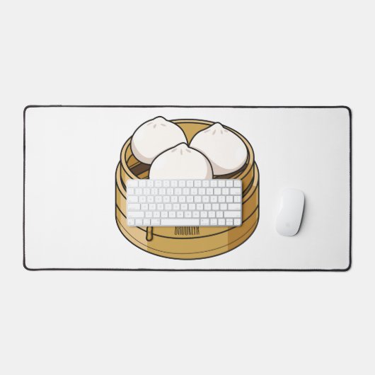 Afbeelding dim sum cartoon bureaumat (Keyboard & Muis)