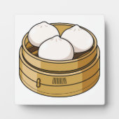 Afbeelding dim sum cartoon fotoplaat (Voorkant)