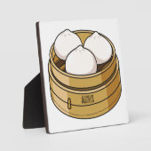 Afbeelding dim sum cartoon fotoplaat (Voorkant)