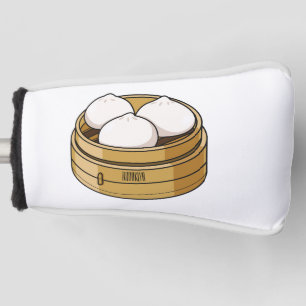 Afbeelding dim sum cartoon golfheadcover
