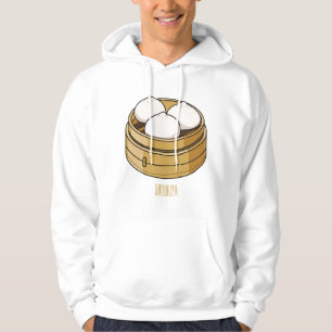 Afbeelding dim sum cartoon hoodie