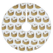 Afbeelding dim sum cartoon kerstboom rok (Voorkant)