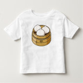 Afbeelding dim sum cartoon kinder shirts (Voorkant)