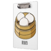 Afbeelding dim sum cartoon klembord (Links)