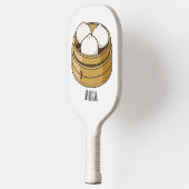 Afbeelding dim sum cartoon pickleball paddle (Links)