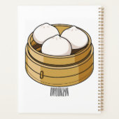 Afbeelding dim sum cartoon planner (Achterkant)