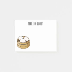 Afbeelding dim sum cartoon post-it® notes
