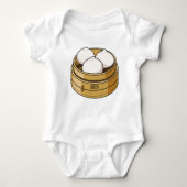 Afbeelding dim sum cartoon romper (Voorkant)