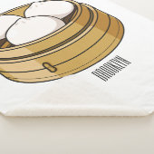 Afbeelding dim sum cartoon sherpa deken (3/4)