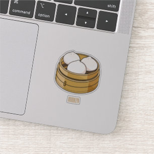 Afbeelding dim sum cartoon sticker