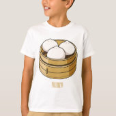 Afbeelding dim sum cartoon t-shirt (Voorkant)