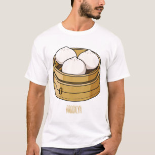Afbeelding dim sum cartoon t-shirt