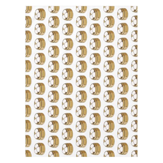 Afbeelding dim sum cartoon tafelkleed (Voorkant)