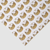 Afbeelding dim sum cartoon tissuepapier (Detail)