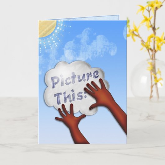 Afbeelding Dit - Inspireren en aanmoedigen -1 Kaart (Gele Bloem)