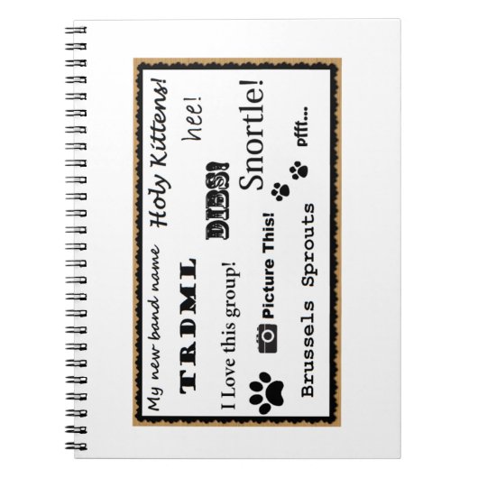 Afbeelding dit! notitieboek (Voorkant)