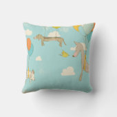 Afbeelding: Dogs Bedroom Decor voor kinderen Kussen (Achterkant)
