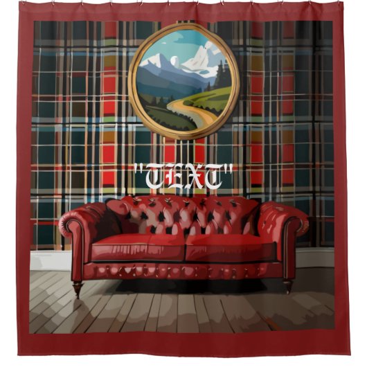  afbeelding douchegordijn (Voorkant)