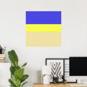 afbeelding drie kleuren poster (Thuiskantoor)
