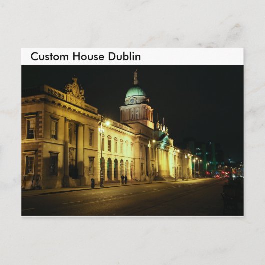 Afbeelding Dublin voor briefkaart (Voorkant)