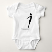 Afbeelding duiken - zwart romper (Voorkant)