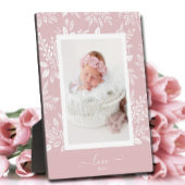 Afbeelding Easel Roze Frameless Photo Holder Fotoplaat