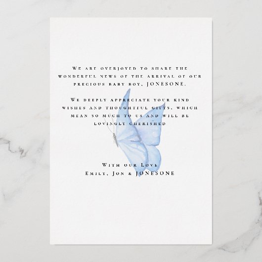 Afbeelding editor Folie Uitnodiging (Achterkant)