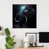 Afbeelding Elephan Poster (Thuiskantoor)