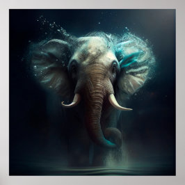 Afbeelding Elephan Poster