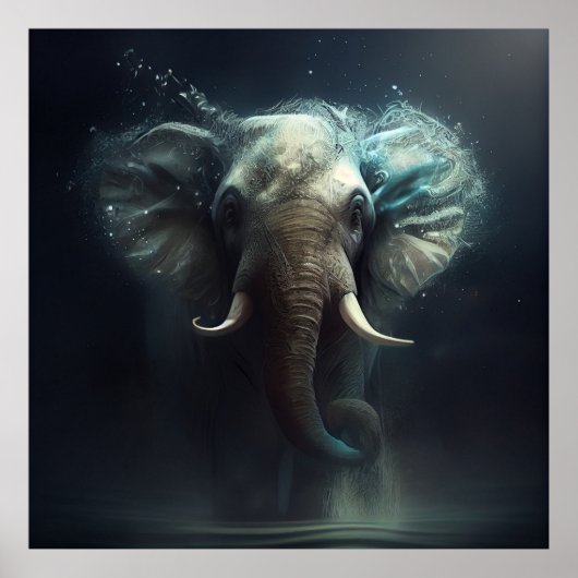 Afbeelding Elephan Poster (Voorkant)