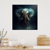 Afbeelding Elephan Poster (Keuken)