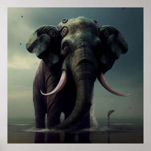 Afbeelding Elephan Poster