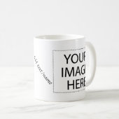 Afbeelding en/of tekst toevoegen aan producten koffiemok (Voorkant rechts)