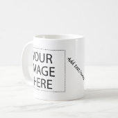 Afbeelding en/of tekst toevoegen aan producten koffiemok (Voorkant links)