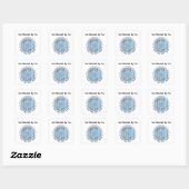 Afbeelding en tekst aanpassen | Groot en klein Vierkante Sticker (Vel)