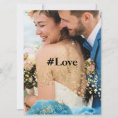 Afbeelding en tekstkaart personaliseren  kaart (Voorkant)