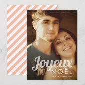 Afbeelding feestdag foto van Joyeux Noel Feestdagenkaart (Voorkant / Achterkant)