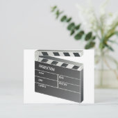 Afbeelding Filmfilm van klapper-board Briefkaart (Staand voorkant)