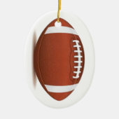 AFBEELDING FOOTBALL OP OBJECTEN KERAMISCH ORNAMENT (Voorkant)