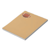 AFBEELDING FOOTBALL OP OBJECTEN NOTITIEBLOK (Linkerzijde)