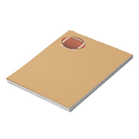 AFBEELDING FOOTBALL OP OBJECTEN NOTITIEBLOK (Linkerzijde)