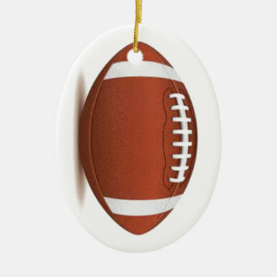AFBEELDING FOOTBALL OVER OBJECTEN KERAMISCH ORNAMENT