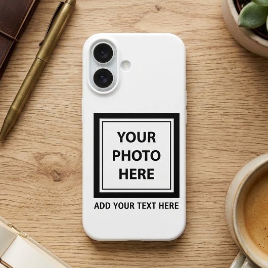 Afbeelding Foto & Tekst Toevoegen – Aanpassen Case-Mate iPhone Case